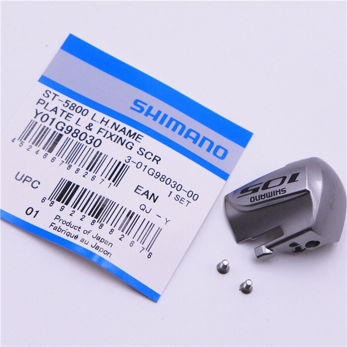 Shimano 105 series st -5800 shifter typskylt  y01 f 98030/y01 g 98030 st-5700 st-5800: 5800 rätt