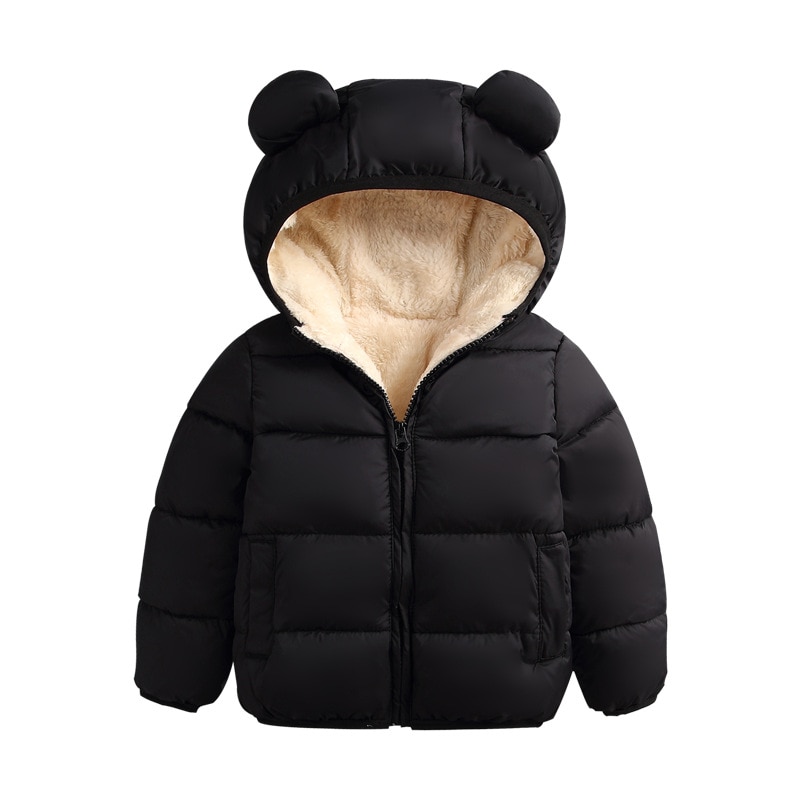 Baby Winter Jacke Mantel freundlicher lässig Niedlich Ohr Mit Kapuze Unten Jacke Overall Schnee Warme Kleidung Für freundlicher Kleinkind Jungen Mädchen