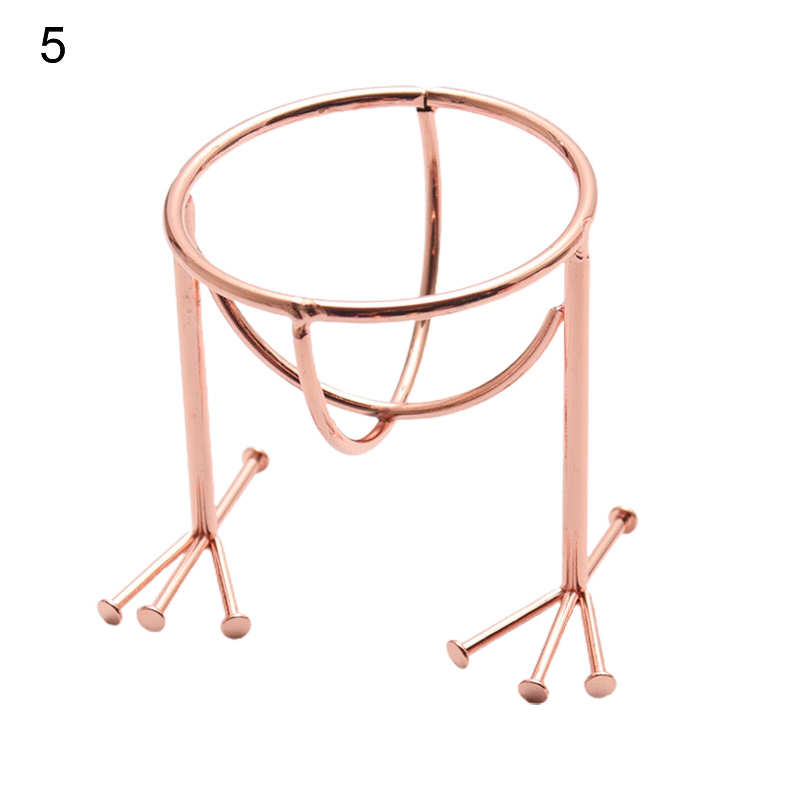 1PC Metal Makeup Sponge Holder Makeup Puff Powder Puff Blender Storage Rack Sponge Drying Stand Holder Makeup Brushes Puff Tools: 5