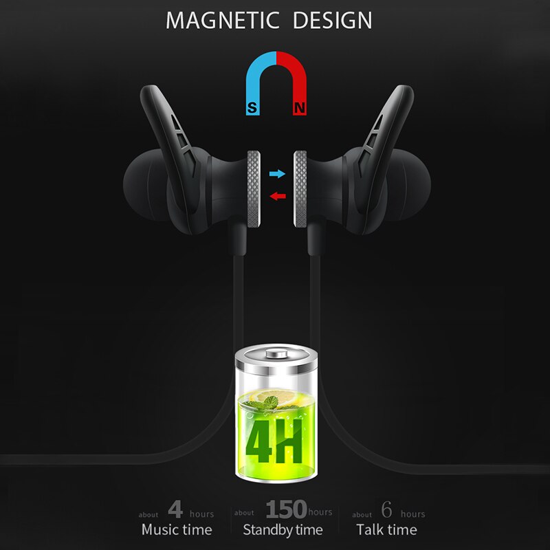 Je Eerste Sport Bluetooth Oortelefoon Draadloze Hoofdtelefoon Handsfree Headset Bluetooth Met Microfoon Auricular Voor Telefoon Xiaomi