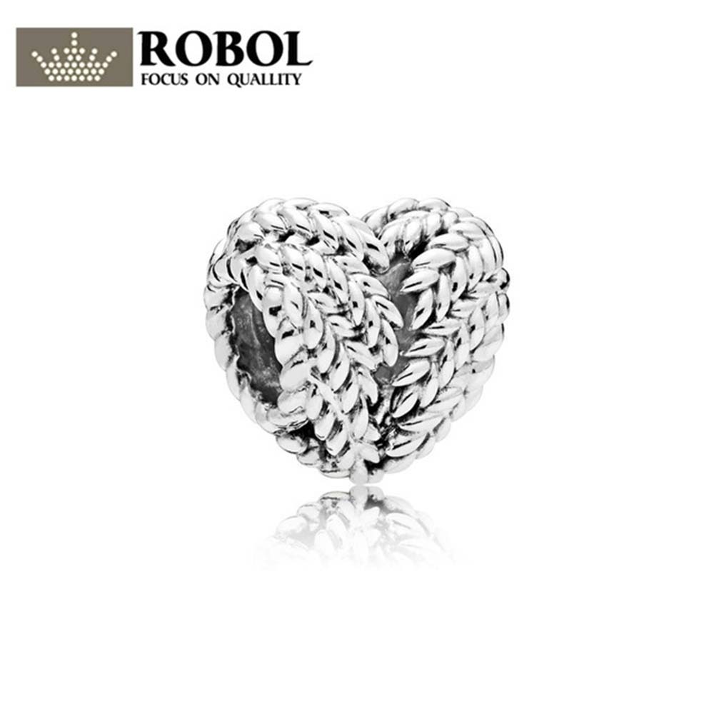 PDB ZZ 07 Silver 925 Jewelry Prototype 1:1 Natureza Dream Patterns Twain Heart-shaped Love You Jewelry Female