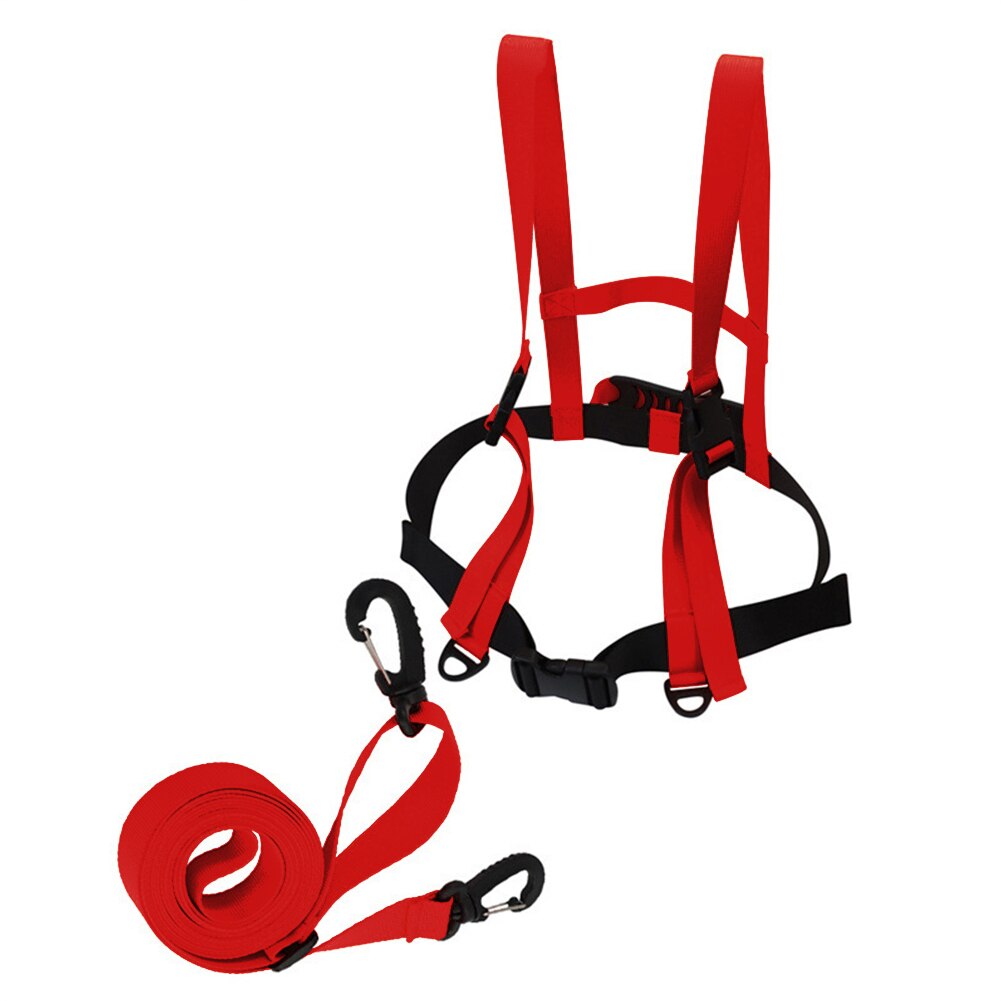 Kids Ski Snowboard Harnas Trainer Peuter Skiën Schouderriem Met Verstelbare Riem Snelheidsregeling Lesgeven Voor Beginners Winter Outdoor Sportbenodigdheden(Oranje