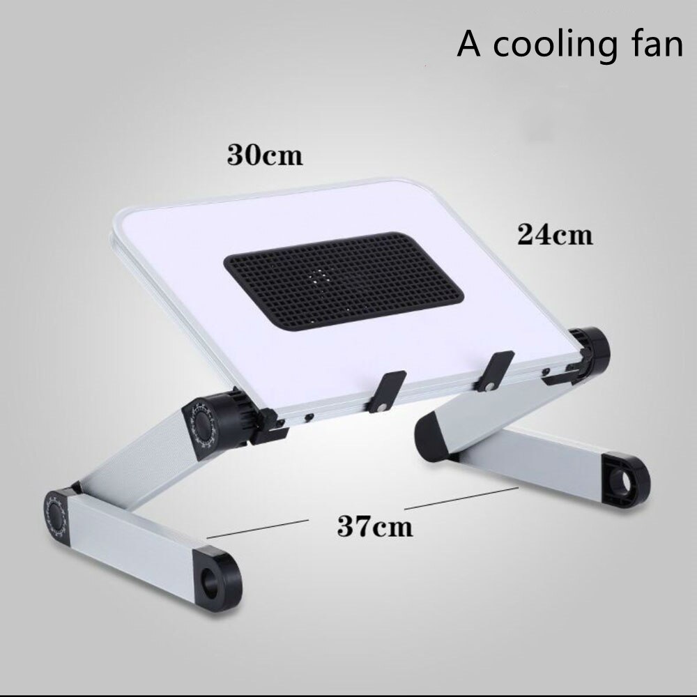 360 Degree Adjustable Computer Table Adjustable Ergonomic Laptop Stand Laptop Desk for Bed Living Room Book Stand: 2