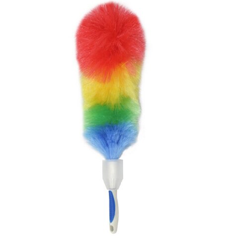 Plumero de polipropileno grande lavable para el hogar, limpieza electrostática del polvo, nueve juegos de cubiertas, herramienta de limpieza de muebles de 65CM: Default Title