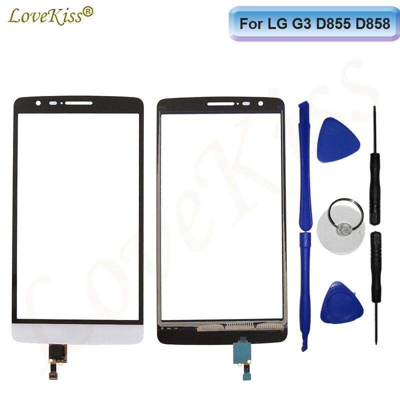 G3 Touch Screen Sensor For LG G3 D850 D855 D858 Touchscreen LCD Display Digitizer Front Panel Outer Glass Cover Lens Replacement