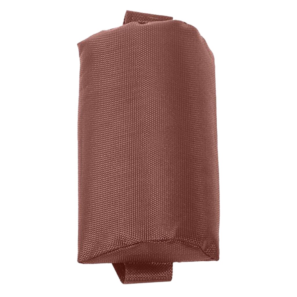 Nakkestøtte hovedpude pude til foldning af slyngestole/hvilestol/loungestol til terrasse i haven: Brun