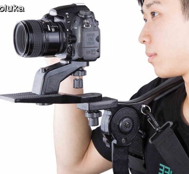 Schouder Carrier Camera Schouder Rack Hand Stabilizer Capture Handheld Hoofd Draagbare Micro-Slr Stabilisatie T18