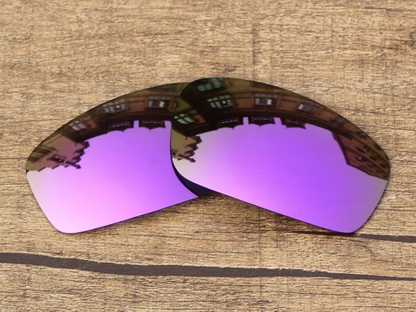 Vonxyz 20+ Color Choices Polarized Replacement Lenses for-Oakley Monster Pup Frame: Violet Mirror