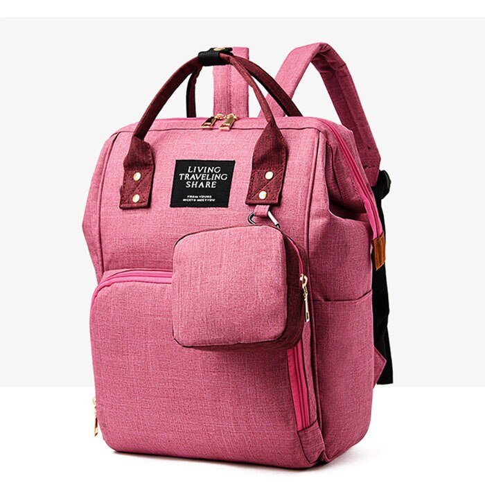 Baby Pflege Kinderwagen Tasche Multi Funktion Große Kapazität Windel Tasche Organizer mit Ändern Pad Rucksack Mutter Tasche