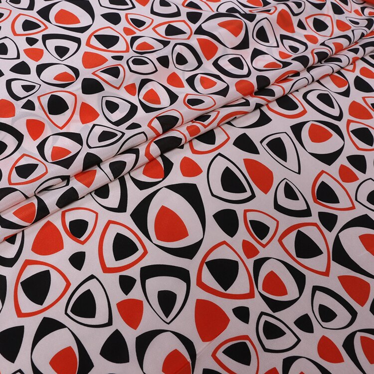 100% mulberry silk crepe de chine fabric cloth per meter 16mm 114 cm wide summer shirt dress fabric silk cloth