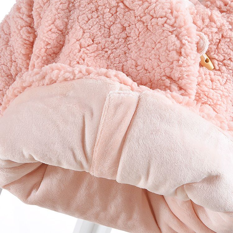 Vêtements d'automne et d'hiver féminins | Manteau épais en coton molletonné, pour bébés garçons et filles, vêtements en velours plus, pour enfants