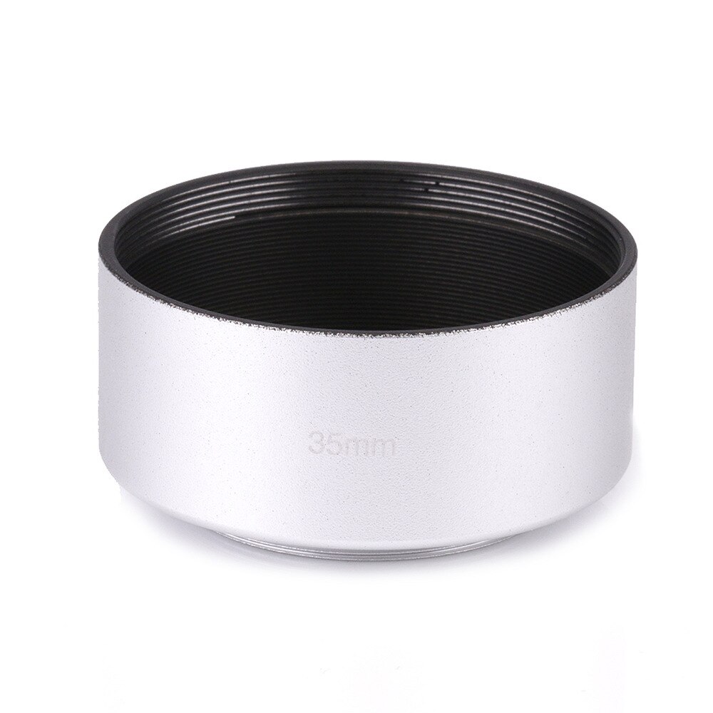 Pare-soleil métallique argenté 35mm, flambant neuf, pour objectif de caméra de vidéosurveillance 35mm f1.7 50mm f1.4