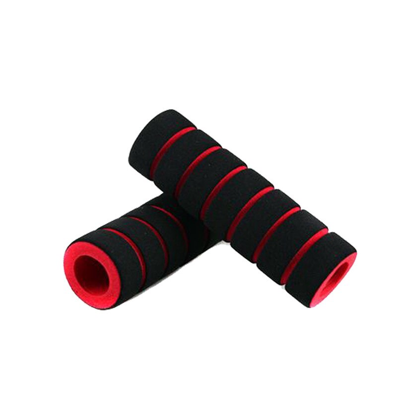 2Pcs Bike Racing Bicycle Motorcycle Handle Bar Foam Sponge Grip Cover Non-slip Soft Handlebar Mountain Bicycle Grips