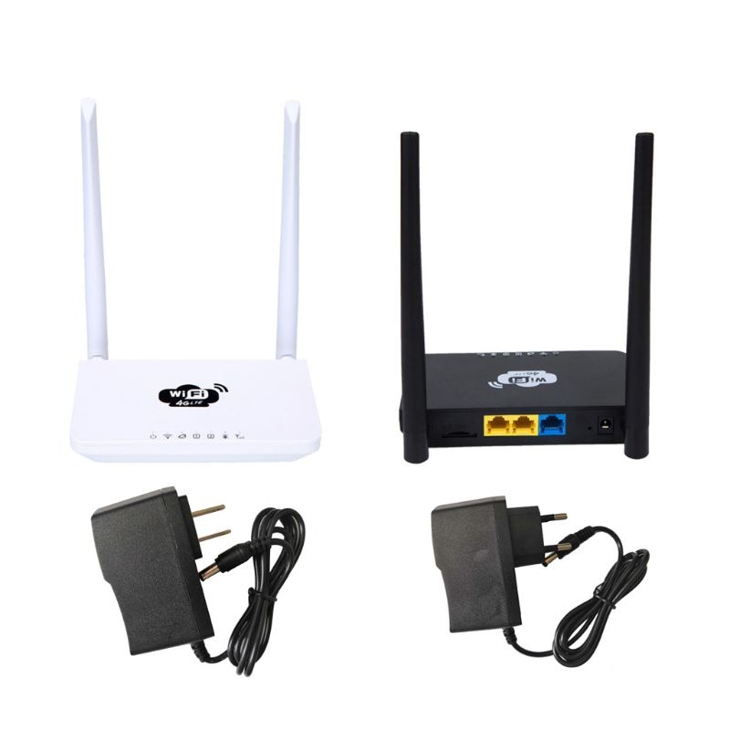 La UE nos Wireless CPE 3G 4G Router Wifi portátil Gateway FDD LTE WCDMAGlobal desbloquear antenas externas de la tarjeta SIM puerto WAN/LAN con ranura
