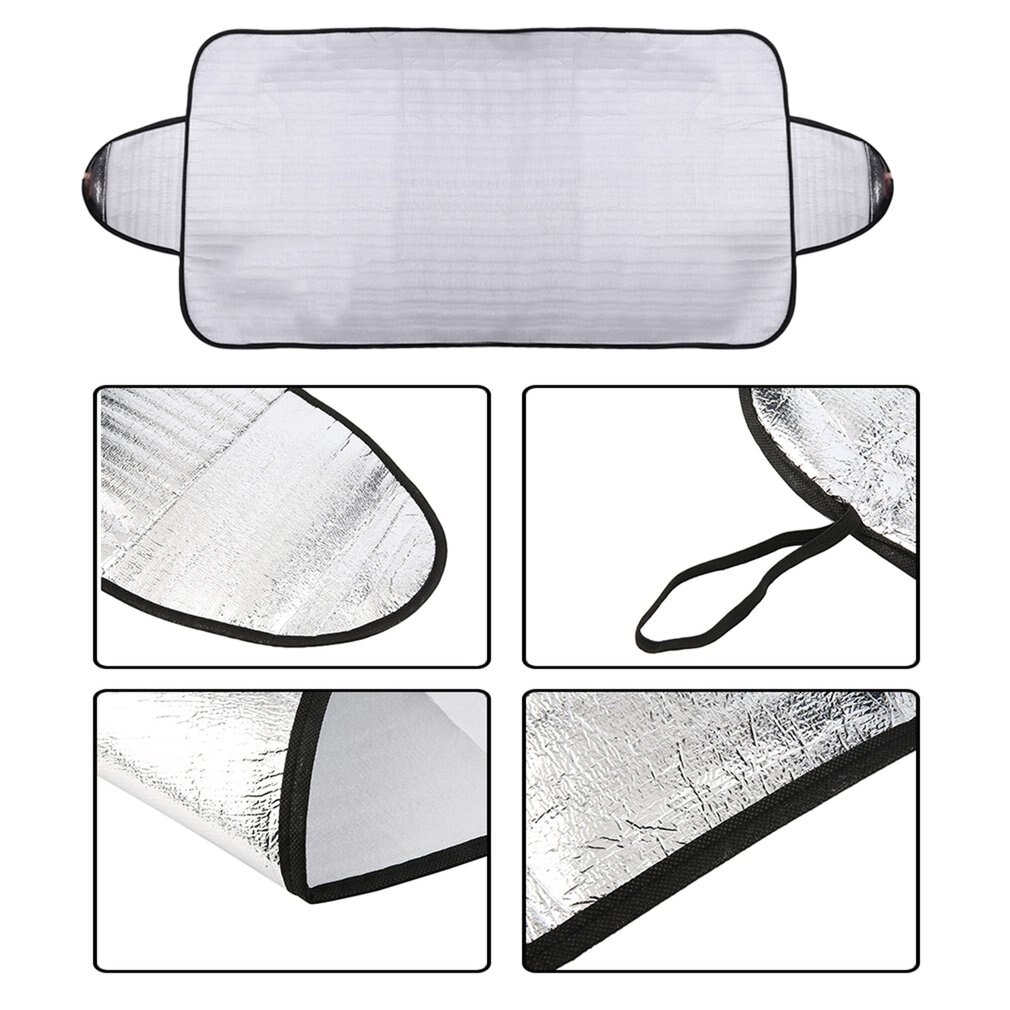 Practical Car Windscreen Cover Anti Ice Snow Frost Shield Dust Protection Heat Sun Shade Ideally for Front Car Windshield