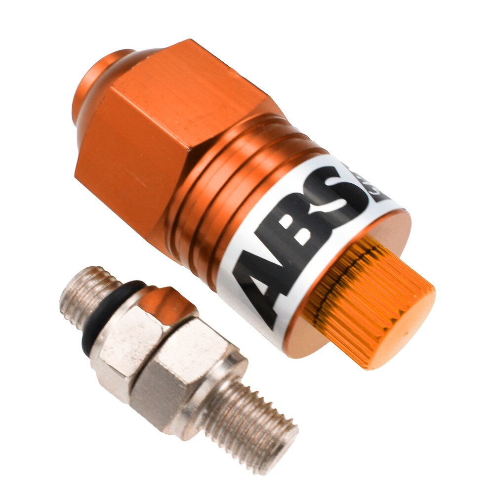 Sistema de frenado antibloqueo ABS para motocicleta, 10mm, pinza de freno, sistema de asistencia, Dirt Pit Bike ATV Quad Go Kart GY6 Scooter ABS: Orange