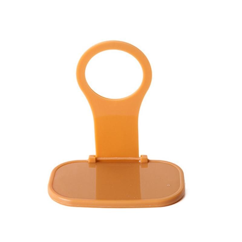 Opvouwbare mobiele telefoon muurlader adapter oplaadhouder hangende standaard beugel ondersteuning oplaadhanger rek plank mobiele telefoon haak
