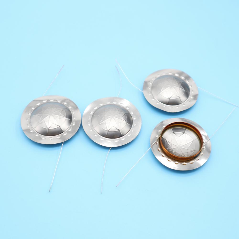 4pcs VC 25.5mm 25.4mm 1inch Replacement Titanium diaphragm voice coil 8 ohm
