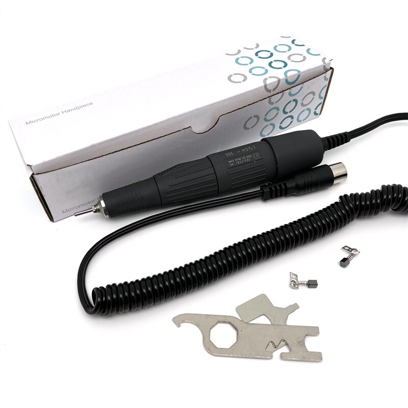 Pièce à main pour Marathon H37L1 35000RPM DC 30V, boîte de commande forte 210, Machine de manucure électrique, stylos, forets, poignée de perceuse à ongles: Default Title