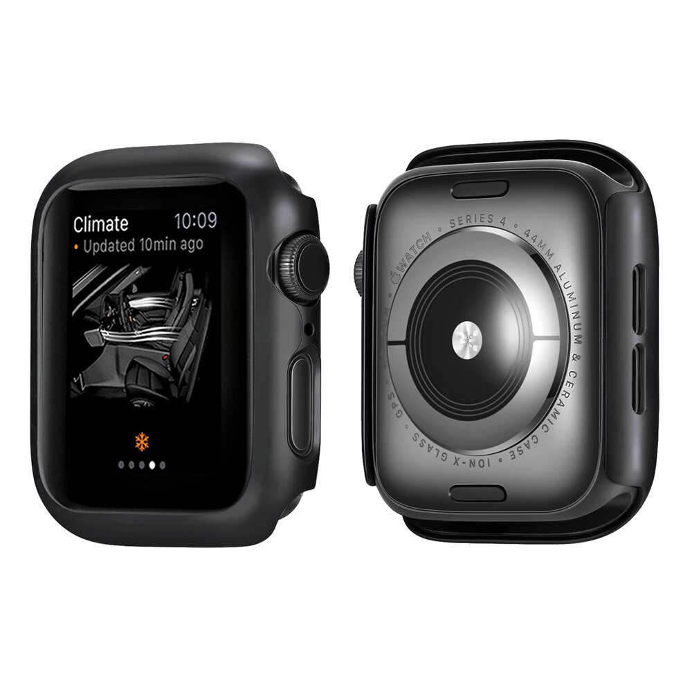 Coque de protection PC pour Apple Watch, pour Apple Watch série 6 5 4 3 2 38mm 42mm 40mm 44mm, protection antichoc pour iwatch 6 4 3, couvercle de cadre