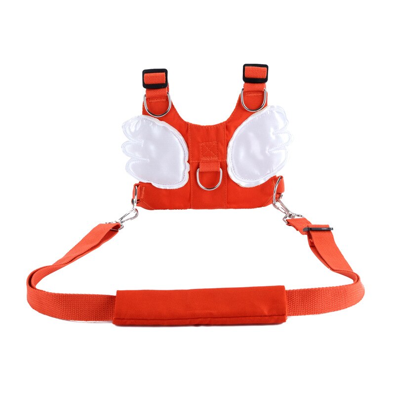 Baby Walker Protection Helper Soft Elastic Baby Belt Harness for Toddler Activity With Adjustable Strap for Balance: orange