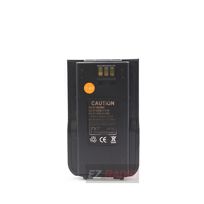LB-75L Original Li-ion Battery Charger for TYT MD-380 MD-UV380 MD380 Walkie Talkie MD-446 Compatible with RT3 RT3S DMR Radios