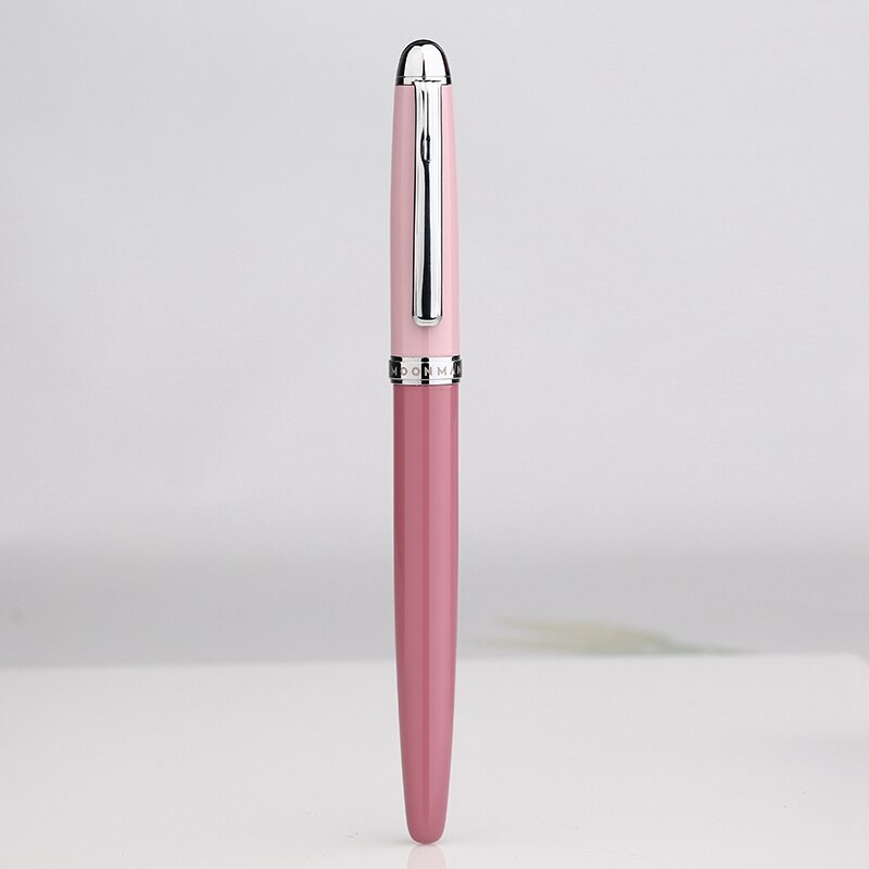 Moonman Metal Fountain Pen Molandi Season Color Fine 0.4mm Nib Writing Pens Office Business Writing Set Stationery Supply: D