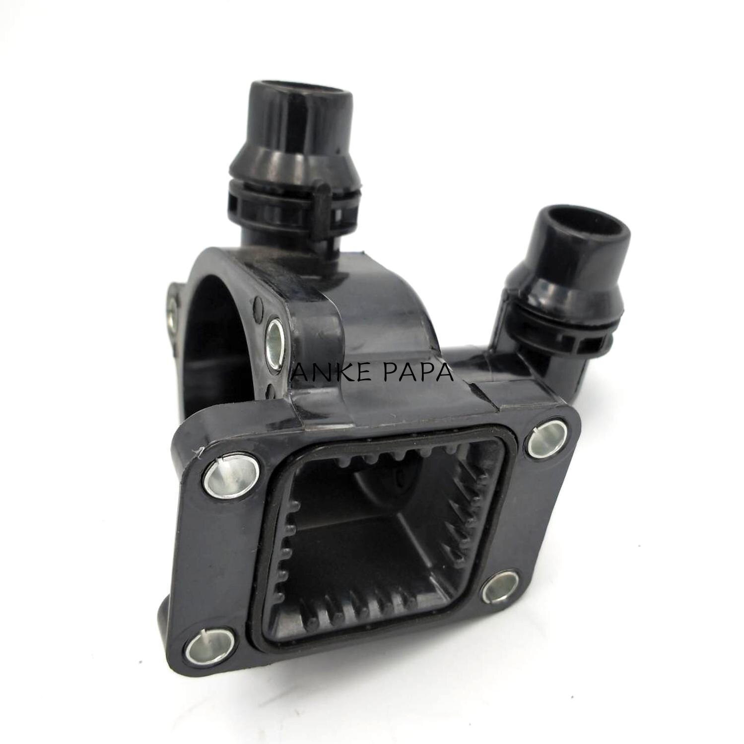 Slakerbe Thermostatgehäuse Dichtung 03L121111S, 03L121111R Motorkühlfürtel Thermostat Gehäusebaugruppe kompatibel für A1 Ibiza IV Leon Toledo IV Fabia II Octavia II Slakerbe Thermostatgehäuse Dichtung 03L121111S, 03L121111R Motorkühlfürtel Thermostat Gehäusebaugruppe kompatibel für A1 Ibiza IV Leon Toledo IV Fabia II Octavia II