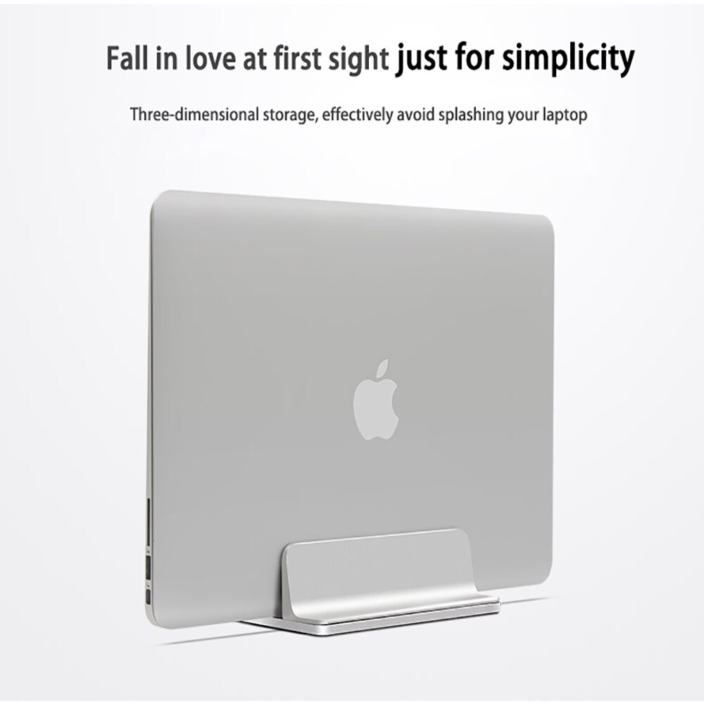 Alumiiniseoksesta säädettävä kannettavan tietokoneen teline tabletti kirja muistikirjateline seisomapöytä macbook pro air dellin kannettavan tietokoneen tarvikkeet