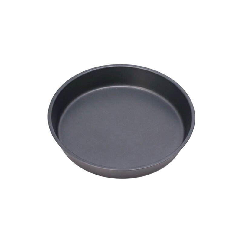 Non-stick Pizza Pan Bakvormen Carbon Staal Pizza Plaat Ronde Diepe Schotel Pizza Pan Tray Mold Mould Bakken: 6inch