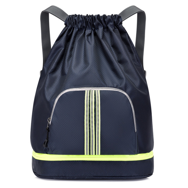 Sports Bag Women's Drawstring for Male Large Cycling Basketball Female Weekend Luggage Travel Yoga Backpack Men: black
