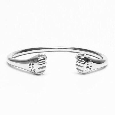 Mcllroy Open Manchet Bangle Mannen Vuist Armbanden Titanium Staal Bangles Opening Goud Dubai/Brazilië/Armbanden & Bangle Voor mannen Vrouw: steel