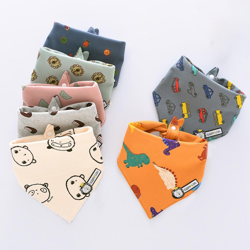 4 Teile/satz Lätzchen rülpsen Tücher Baby Jungen Mädchen Schal Speichel Dreieckigen Doppel-geschichtet Baumwolle Lätzchen freundlicher Zubehör setzt für Baby