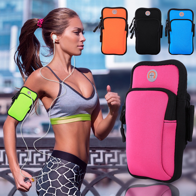 Sport Running Armband Bag Cover Armband Universal Waterdichte Draagbare Sport Stand Voor Telefoon Outdoor Sport Telefoon Arm