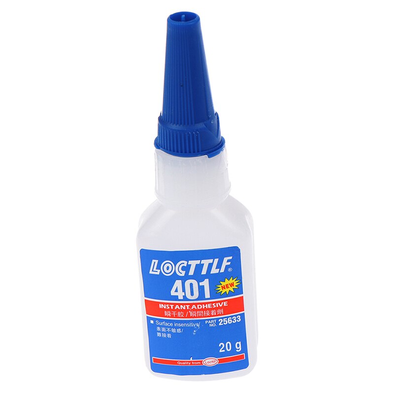 401 Rapid Fix Instant Fast Adhesive Quick Dry Universal Glue 20g Bottle Stronger Super Glue Multi-Purpose Jewelry Stone