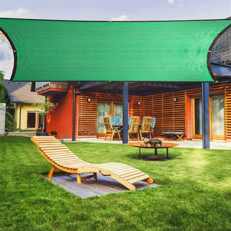 Verschlüsselt Schattierung Netz Polypropylen Sonne Schatten Segel Sonnenschutz UV Sonnenschutz Markise draussen Garten Balkon Schatten Netz Tuch
