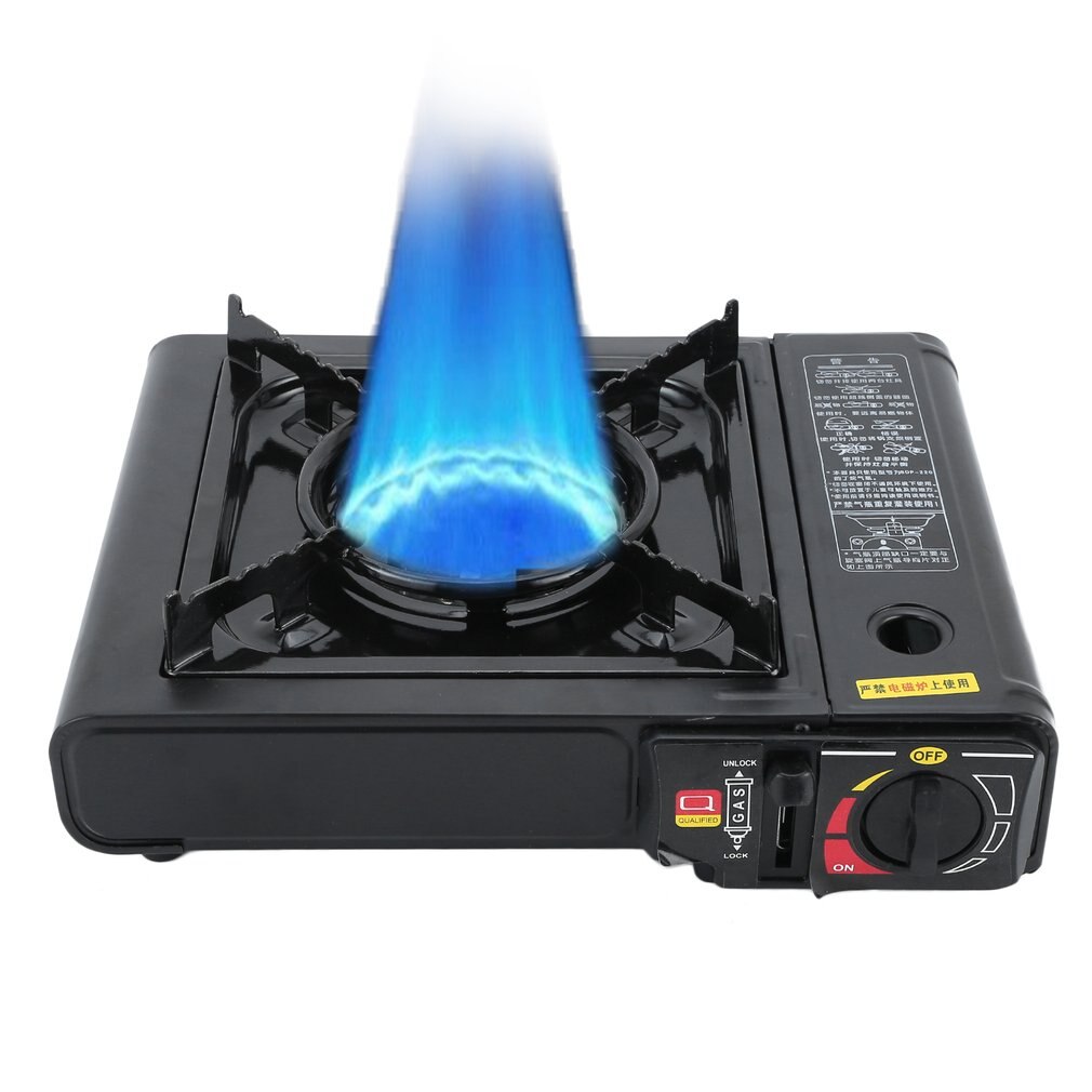 Portable Camping Stoves Folding Outdoor Gas Stove Portable Furnace Cooking Picnic Split Stoves Cooker Burners Camping Equipment: Default Title