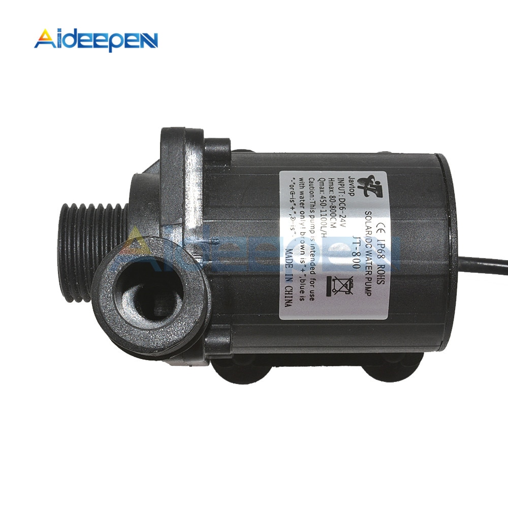 800L/H DC 24V Water Circulation Pump Solar Water Pump Brushless Motor