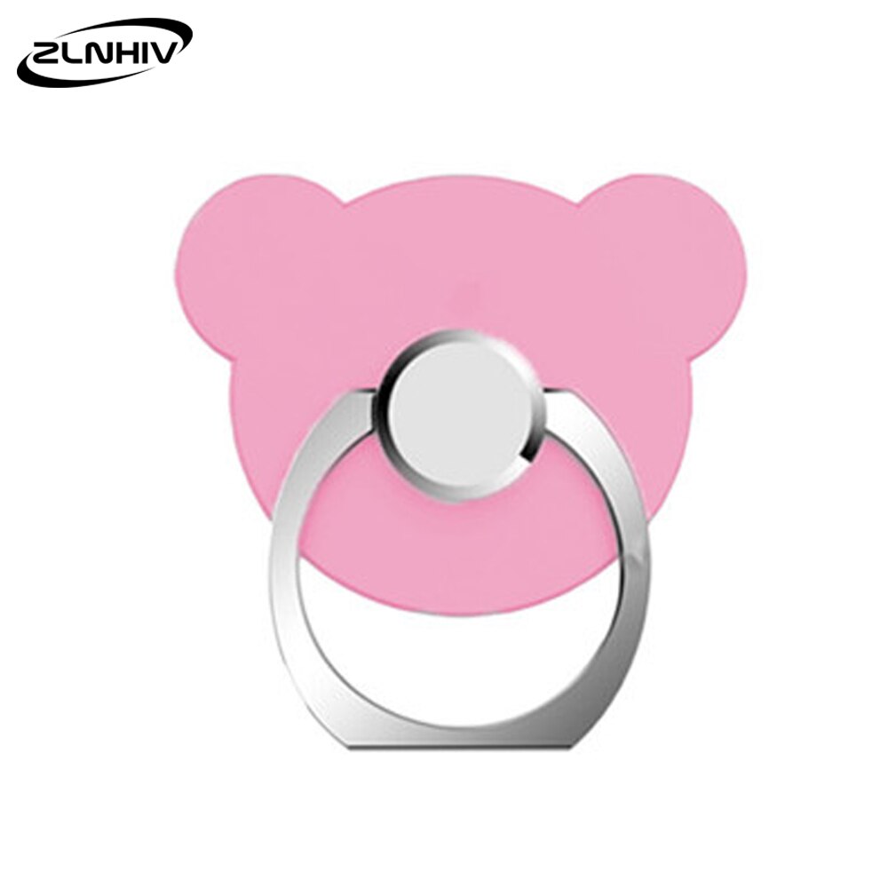 ZLNHIV handy halter ständer zubehör ring halterung für iphone grip unterstützung zelle handy finger halter runde unterstützung schreibtisch: D-Rose gold