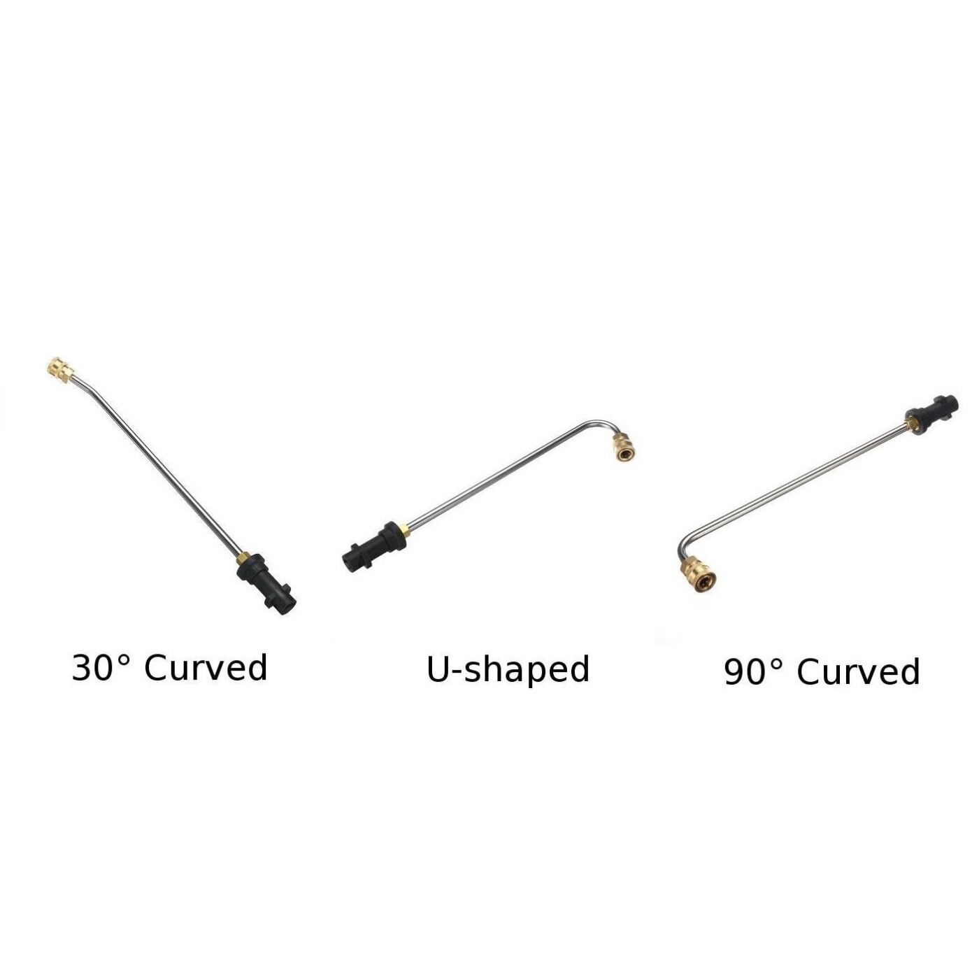 Hogedrukreiniger Lance Wand 1/4 ''Quick Connect + Adapter Voor Karcher K2-K7 Anti-Corrosie Tuin Water Vervanging