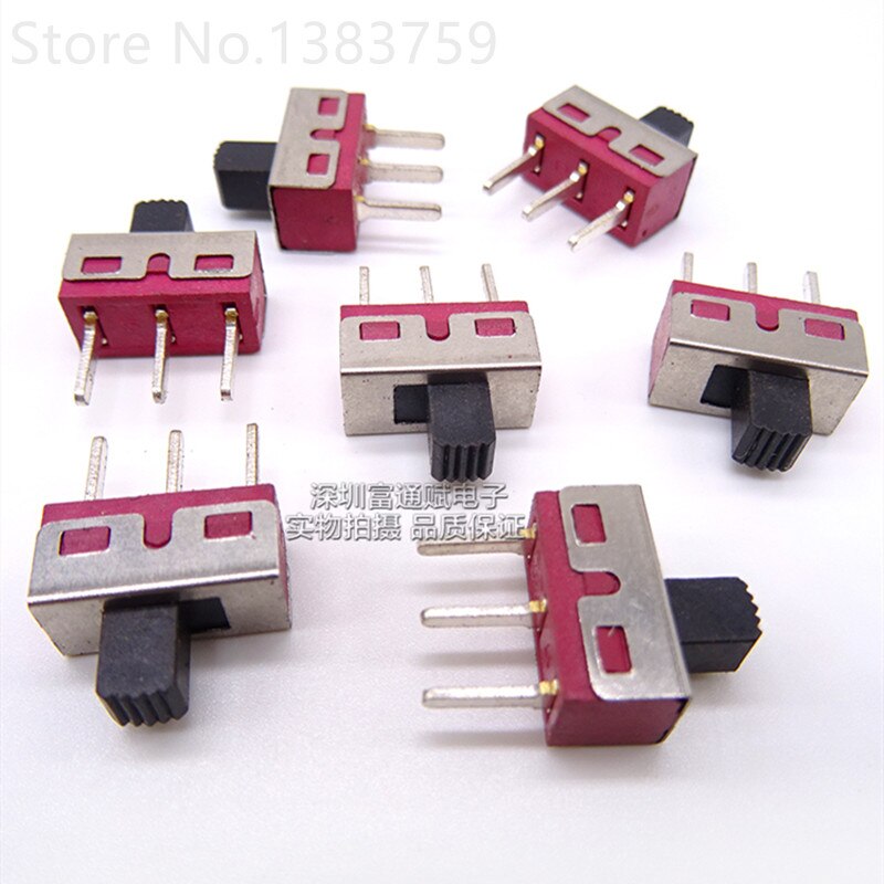 5 pcs Q15 schuifschakelaar Versnelling schakelaar 3 pin 2 gear ON-ON schakelaar 2A250V 5A120V