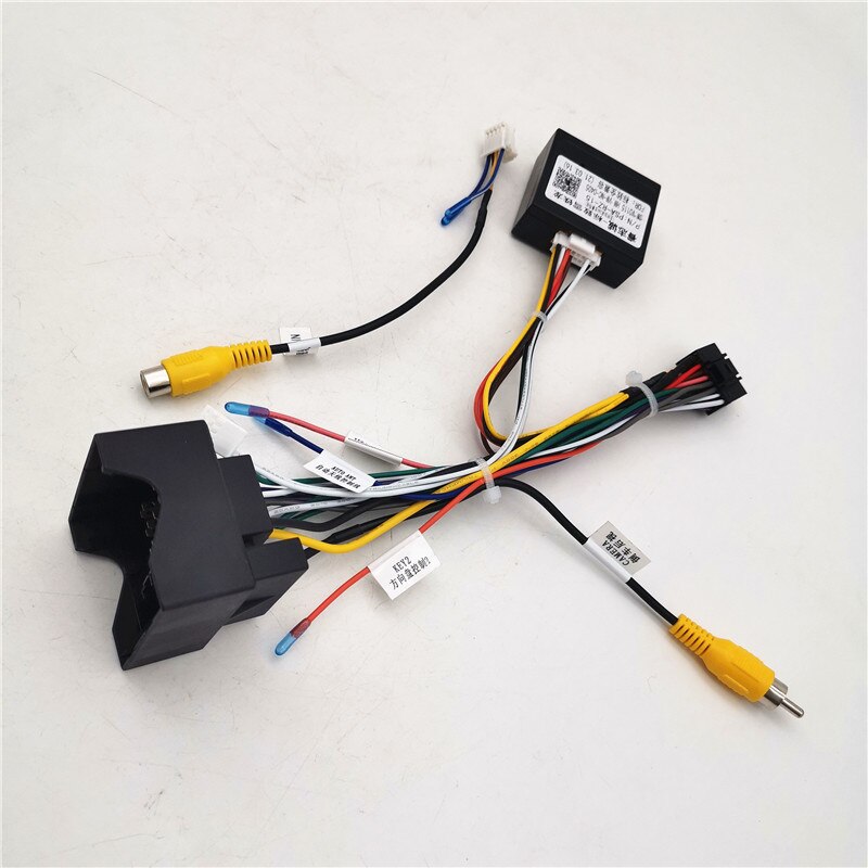 16 Pin Car Android Stereo Wiring Harness With Canbus Box For Peugeot 3008/ For Citroen C4 For C-Quatre For C4L/C3 XR/C5/DS6