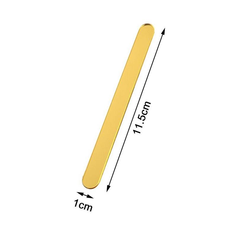 10 pieces of acrylic ice cream sticks ice cube sticks sticks children material kids crafts shower DIY puzzle baby han B7V4