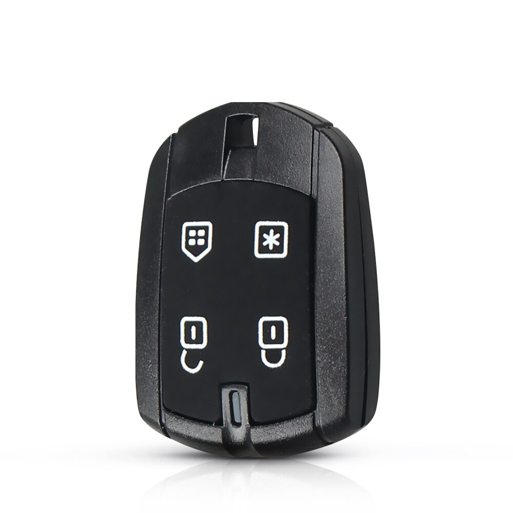 KEYYOU For Brazil Positron Alarm 4 Button Remote Control Key Cover Case Auto Parts Replacement Car Key Shell