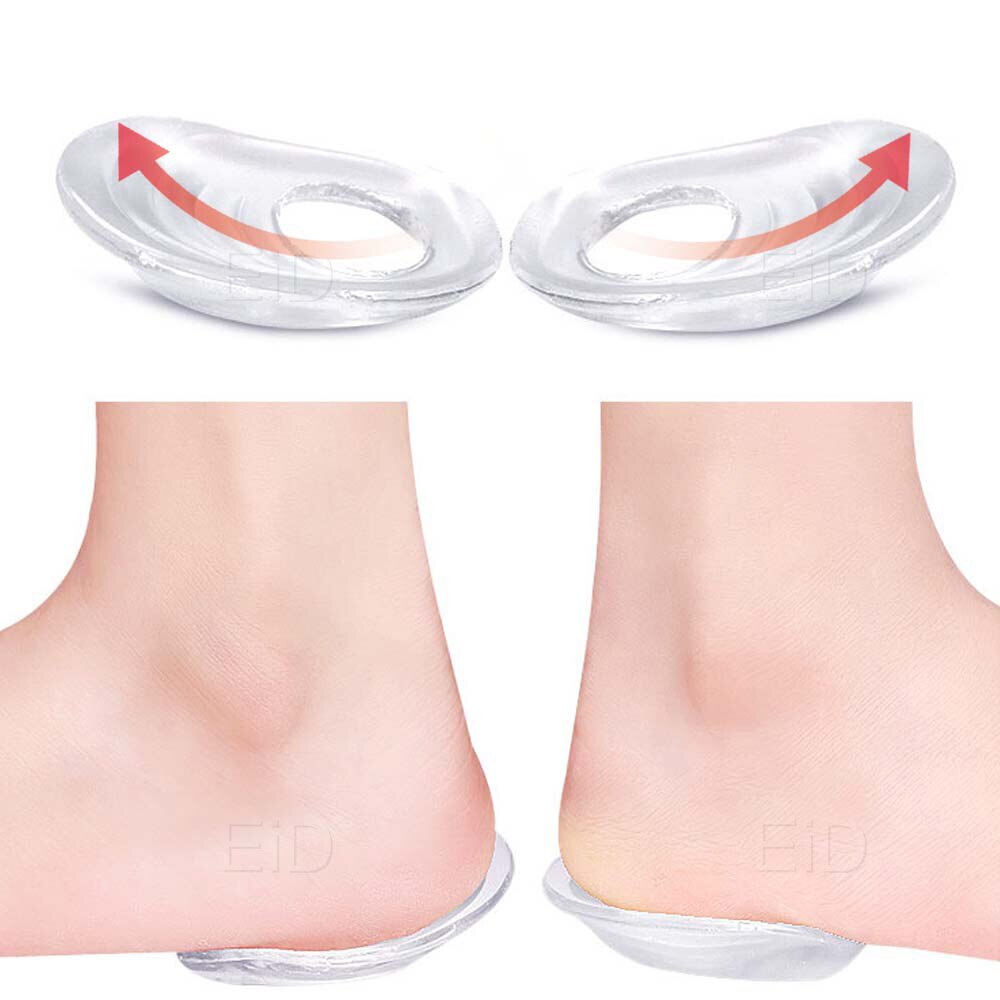 Semelles orthopédiques en gel de silicone pour pieds plats, semelles de chaussures à soutien de voûte plantaire élevé, coussin orthopédique pour la correction, santé des jambes de bœuf, soins des pieds
