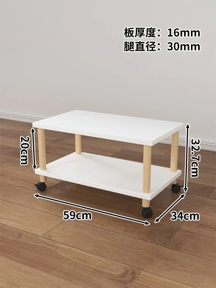 Büro-Drucker-Gestell, doppelschichtige Aufbewahrung, für Höhle Haushalt, bodenstehend, mehrschichtiges, bewegliches Schreibtisch-Gestell, praktischer Organizer, Handys Regal: Tiefe Grün