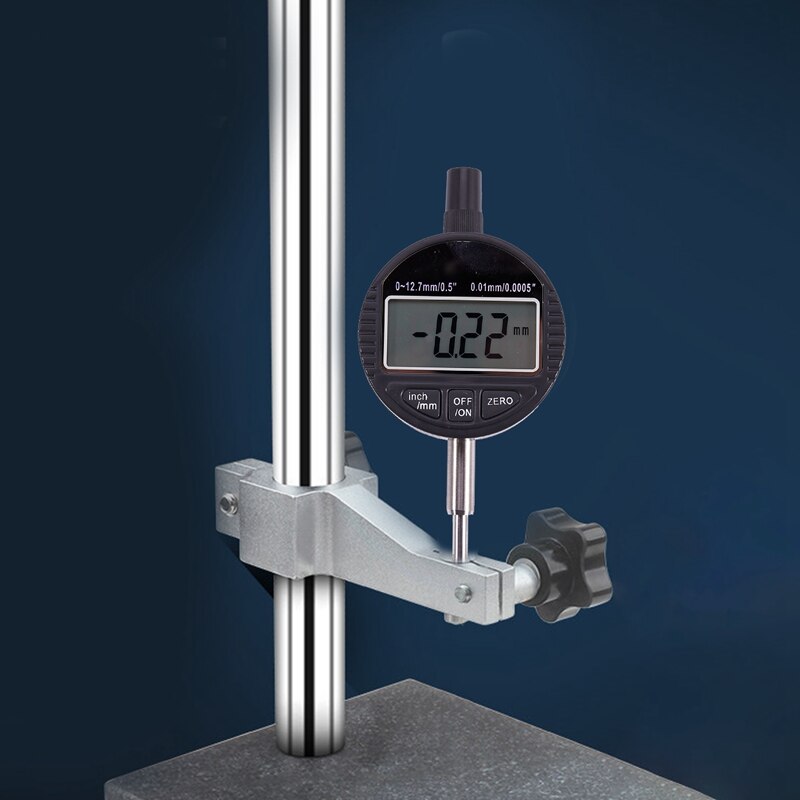0-12.7Mm/1 Inch Range Gauge Digital Dial Indicator Precision Tool 0.01Mm/0.0005 Inch Tester Dial Indicator