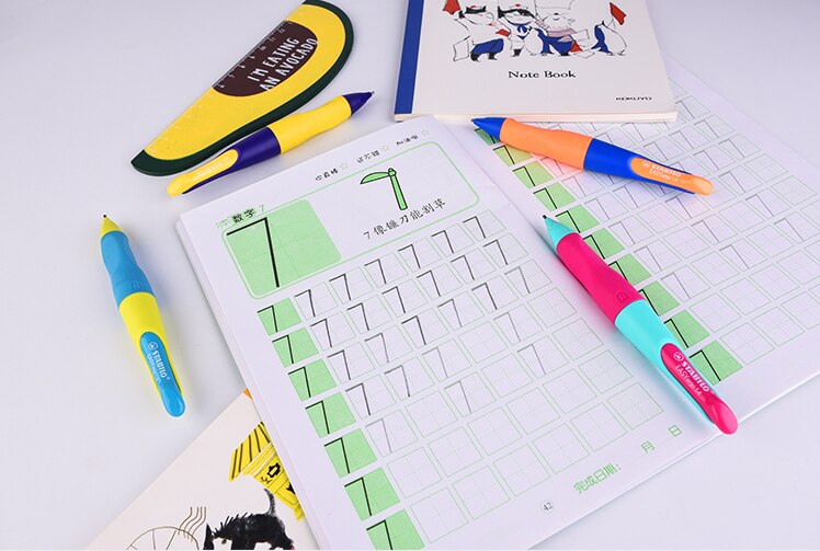 Stabilo Easyergo Mechanical Pencil 1.4mm Pencil Lead Left Right Hand Holding Automatic Pencils for Kids