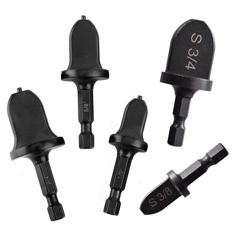 Hex Shank Imperial Tube Pipe Expander Support for Air Conditioner Conditioning Swaging Rotary Tool Set 7/8 3/4 5/8 1/2 3/8 1/4