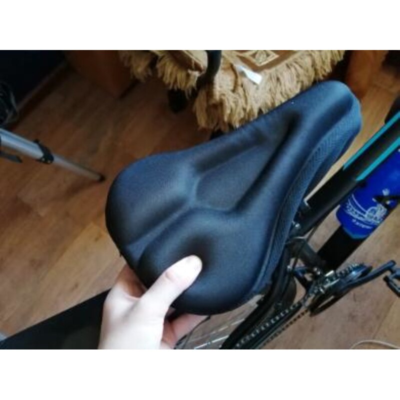 Fietsen Kussen Fiets Seat Cover-3D Zachte Fiets Fietsen Padded Gel Kussenhoes